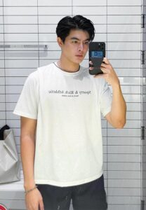 Krit-Sarankrit-เสื้อยืดขาว