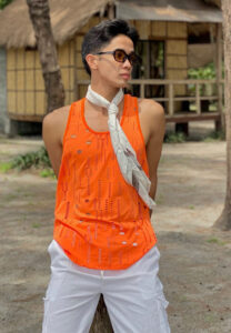 Junior-เสื้อกล้ามส้ม