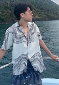 Wuyin-เสื้อเชิ้ตขาว