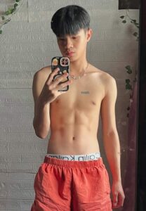 Bbxzxs-กางเกงส้ม