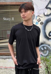 Bbxzxs-เสื้อยืดดำ